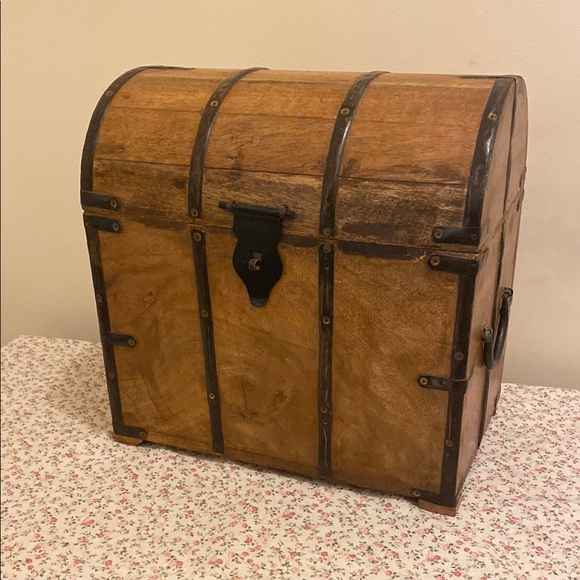Wooden wine Chest.